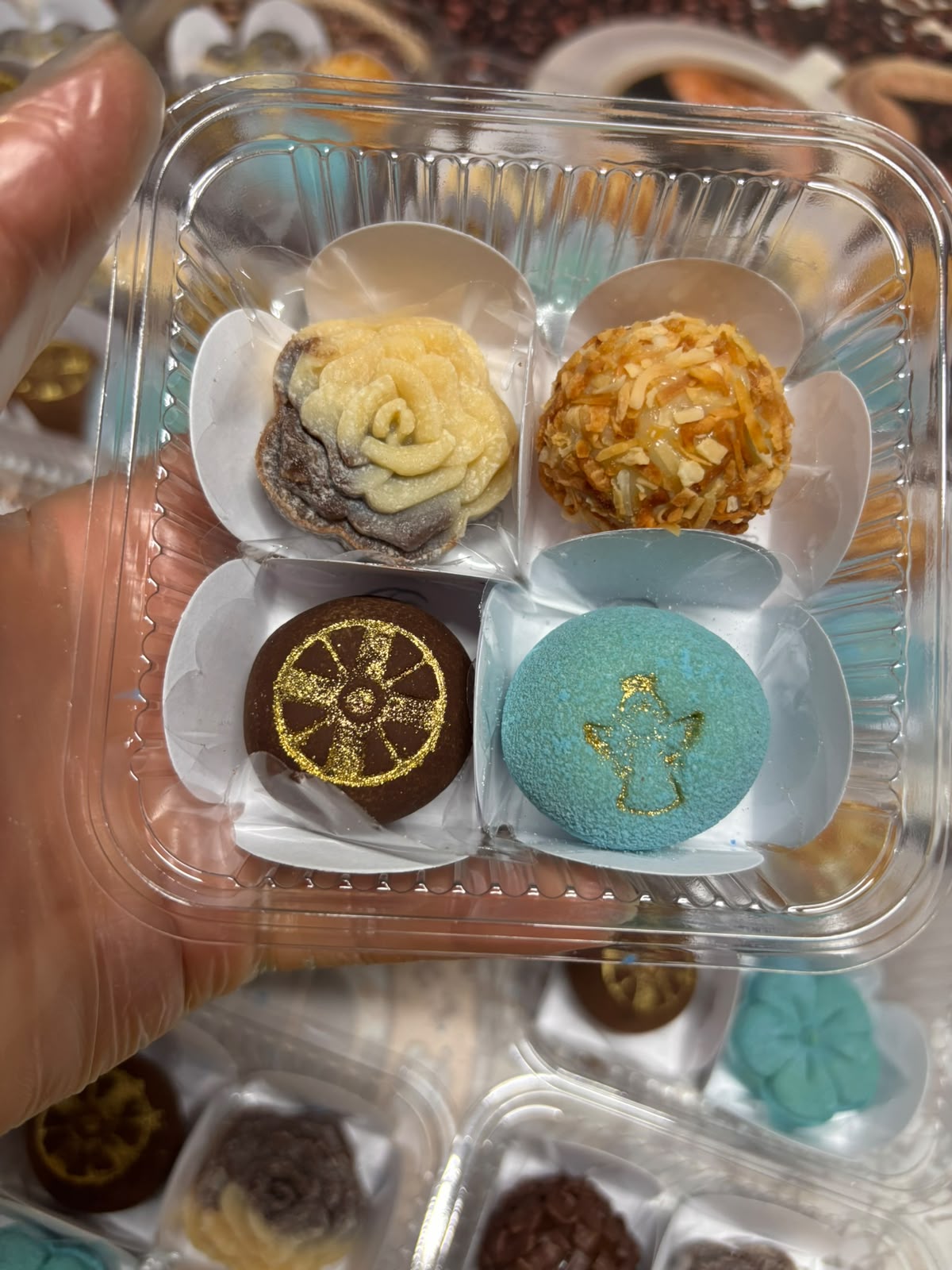 Centro de doces gourmet para aniversário